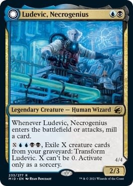 Ludevic, Necrogenius - 233 (Normal, R) (MID)