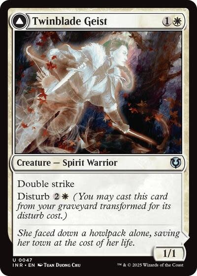 Twinblade Geist - 47 (Foil, U)