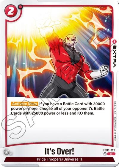 It's Over! - FB03-023 (Holofoil, Rare)