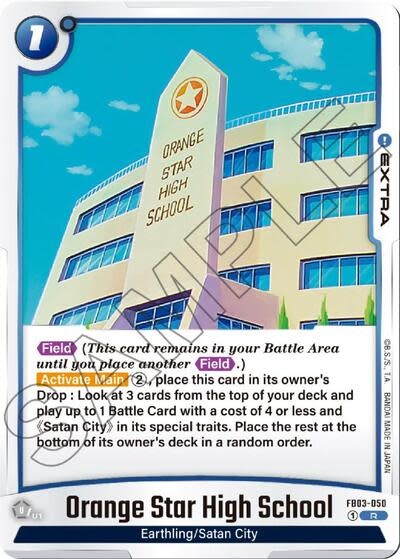 Orange Star High School - FB03-050 (Holofoil, Rare)