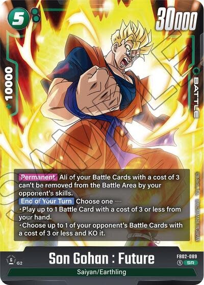 Son Gohan : Future - FB02-089 (Holofoil, Super Rare)