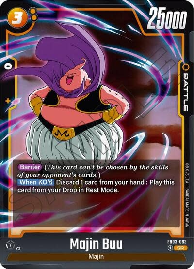 Majin Buu - FB03-093 (Holofoil, Super Rare)
