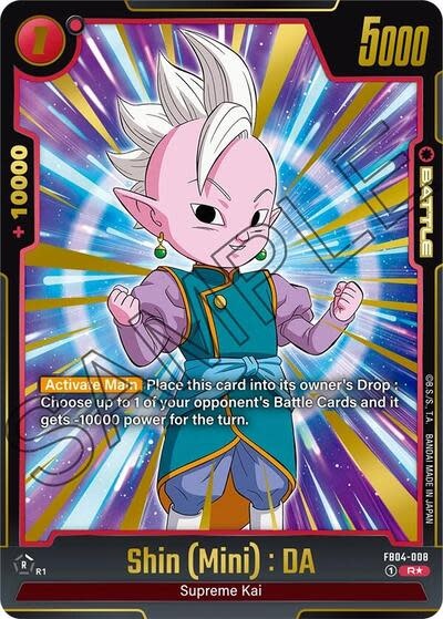 Shin (Mini) : DA (Alternate Art) - FB04-008 (Holofoil, Rare)