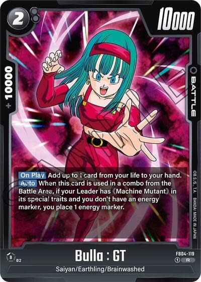 Bulla : GT - FB04-119 (Holofoil, Rare)
