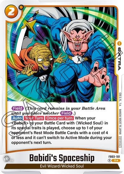 Babidi's Spaceship (Tournament Pack 04) (Promo) - FB03-101 (Holofoil, Rare)
