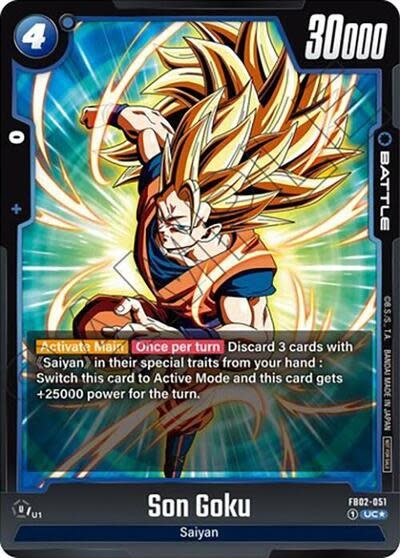 Son Goku - FB02-051 (Tournament Pack 02) (Promo) (Holofoil, Uncommon)