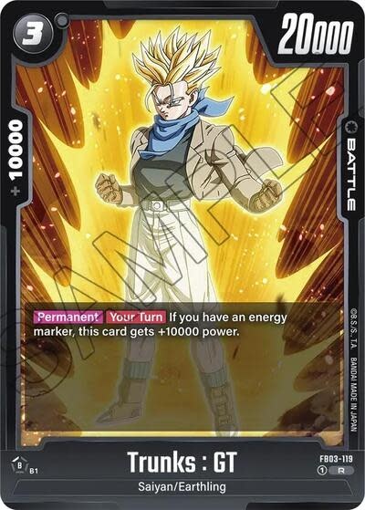 Trunks : GT - FB03-119 (Holofoil, Rare)