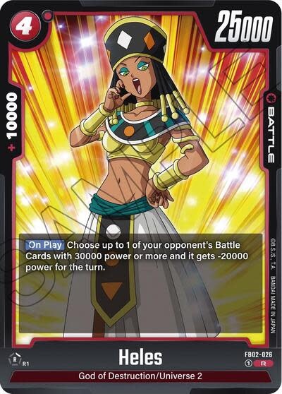 Heles - FB02-026 (Holofoil, Rare)