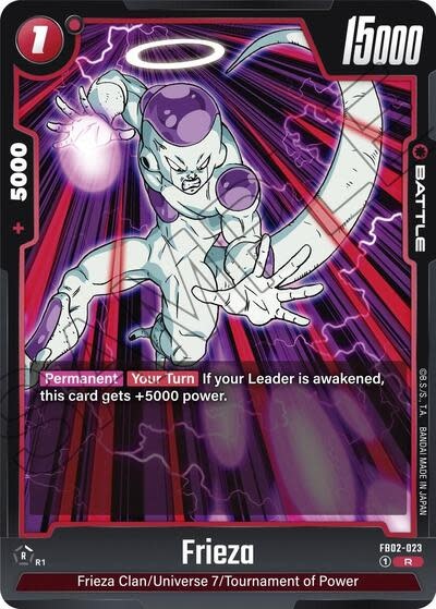 Frieza -  FB02-023 (Holofoil, Rare)