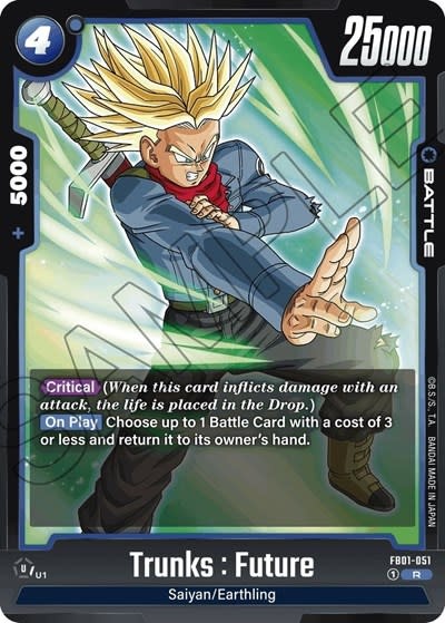 Trunks : Future - FB01-051 (Holofoil, Rare)