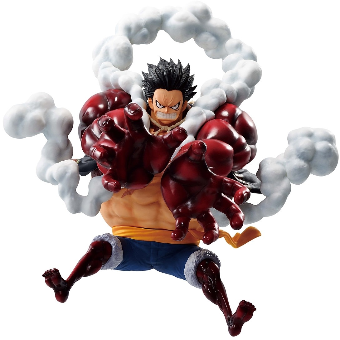 Bandai Ichibansho: One Piece - Monkey D. Luffy  Gear4 (Road To King Of The Pirates) 7.9" Figure