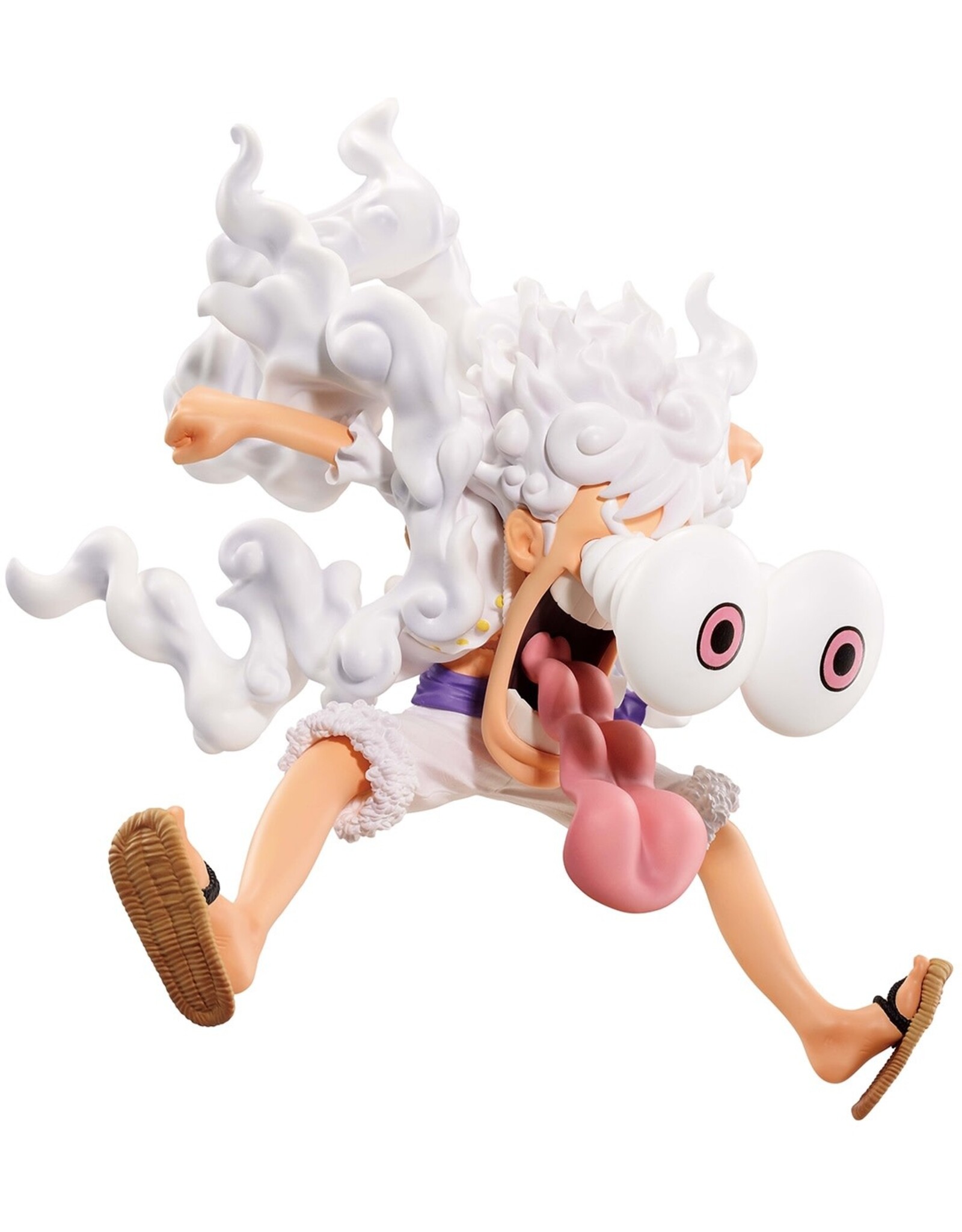 Bandai Ichibansho: One Piece - Monkey D. Luffy  Gear5 (Road To King Of The Pirates) 7.9" Figure