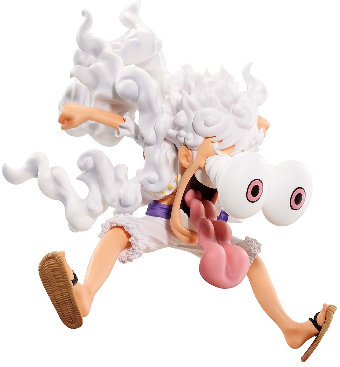 Bandai Ichibansho: One Piece - Monkey D. Luffy  Gear5 (Road To King Of The Pirates) 7.9" Figure