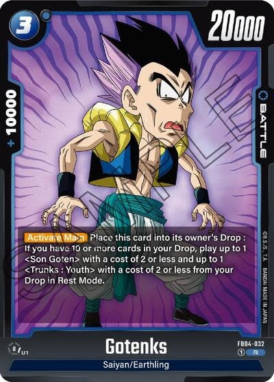 Gotenks - FB04-032 (Holofoil, Rare)