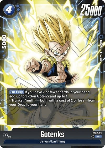 Gotenks - FS02-03 (Holofoil, Super Rare)