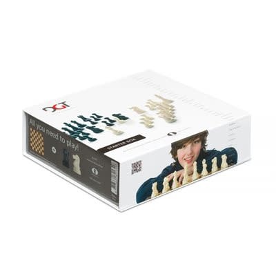 USAopoly Chess Starter Box: Grey(Pieces+Boards)