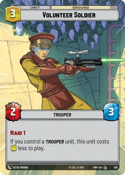 Volunteer Soldier (Hyperspace) - 514 (Normal, Common)