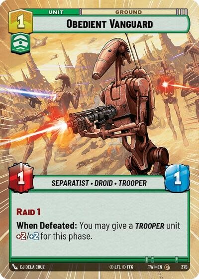 Obedient Vanguard (Hyperspace) - 375 (Normal, Common)