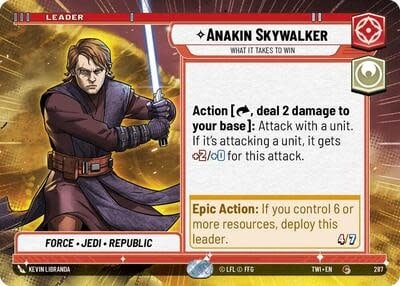 Anakin Skywalker - What it Takes to Win (Hyperspace) - 287 (Normal, Common)