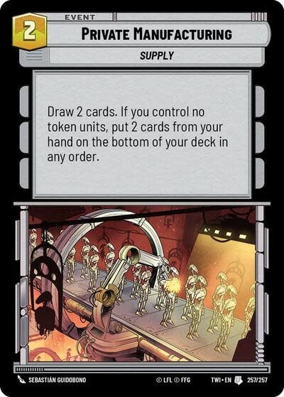 Private Manufacturing - 257/257 (Normal, Uncommon)