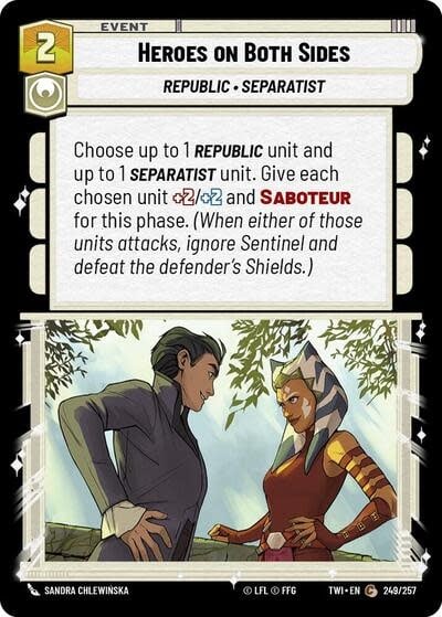 Heroes on Both Sides - 249/257 (Normal, Common)