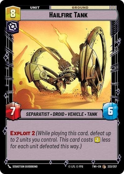 Hailfire Tank - 233/257 (Normal, Common)
