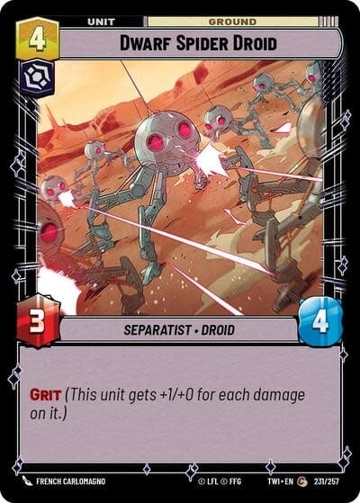 Dwarf Spider Droid - 231/257 (Normal, Common)