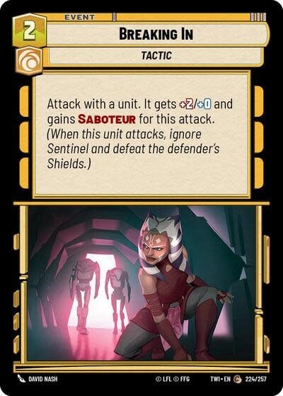 Breaking In - 224/257 (Normal, Common)