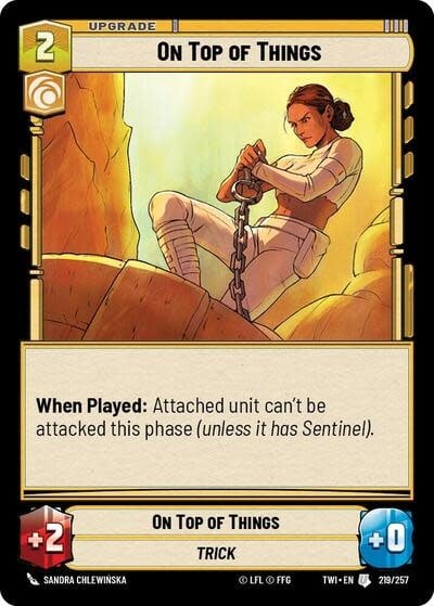 On Top of Things - 219/257 (Normal, Uncommon)