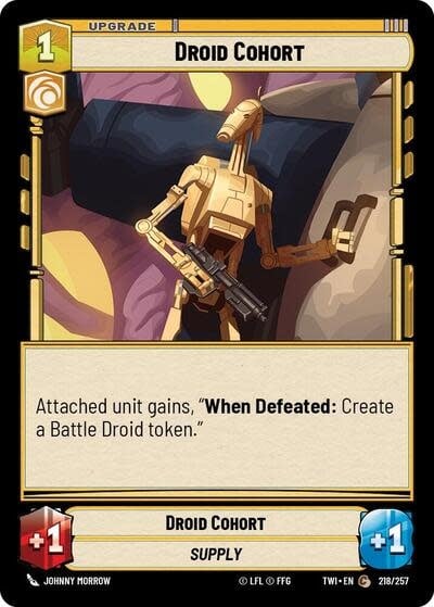 Droid Cohort - 218/257 (Foil, Common)