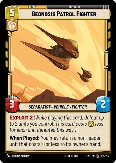 Geonosis Patrol Fighter - 215/257 (Normal, Common)