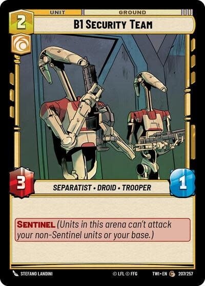 B1 Security Team - 207/257 (Normal, Common)