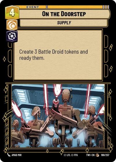 On The Doorstep - 190/257 (Foil, Common)