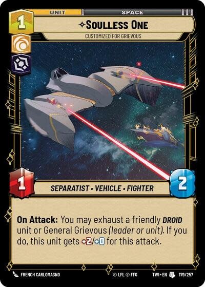 Soulless One - Customized for Grievous - 179/257 (Normal, Uncommon)