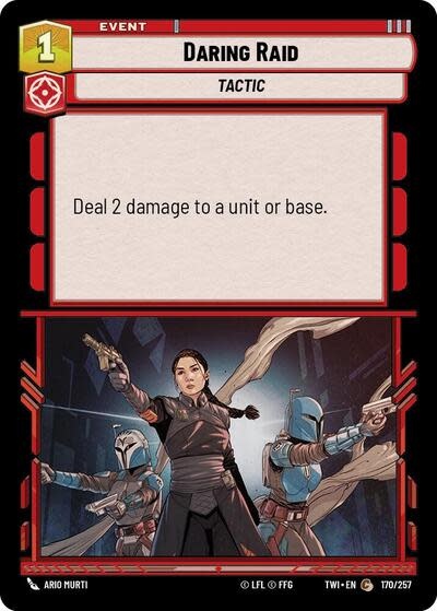 Daring Raid - 170/257 (Normal, Common)