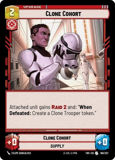 Clone Cohort - 169/257 (Foil, Uncommon)