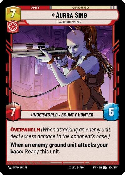 Aurra Sing - Crackshot Sniper - 166/257 (Normal, Uncommon)