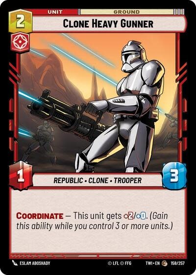 Clone Heavy Gunner - 158/257 (Normal, Common)