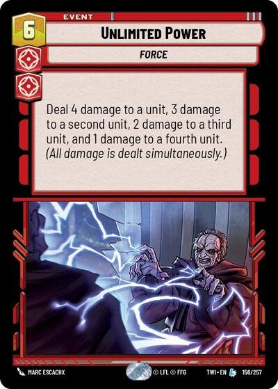 Unlimited Power - 156/257 (Foil, Legendary)
