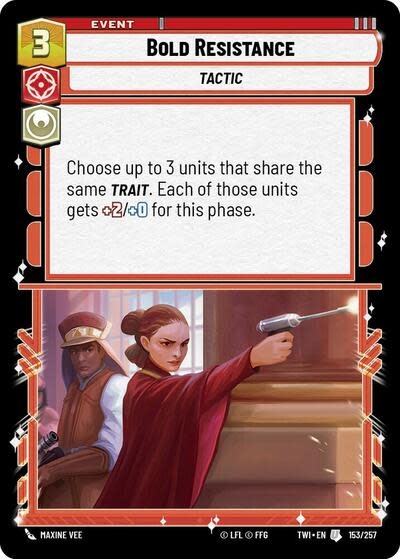 Bold Resistance - 153/257 (Normal, Uncommon)