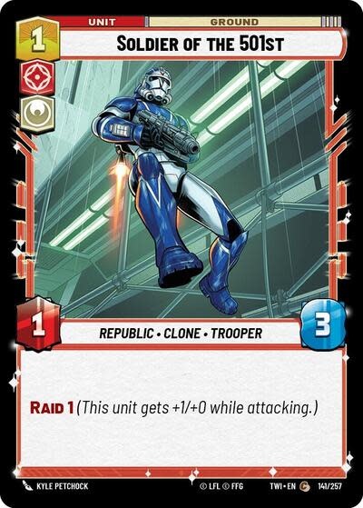 Soldier of the 501st - 141/257 (Normal, Common)