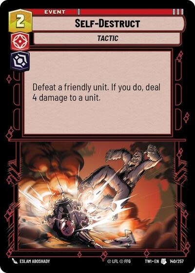 Self-Destruct - 140/257 (Normal, Uncommon)