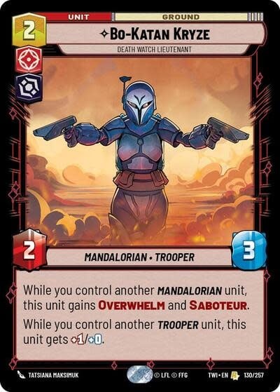 Bo-Katan Kryze - Death Watch Lieutenant - 130/257 (Normal, Rare)
