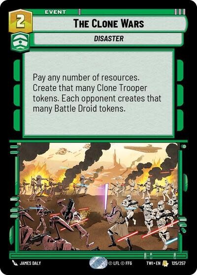 The Clone Wars - 125/257 (Normal, Rare)