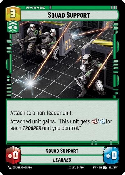 Squad Support - 122/257 (Foil, Uncommon)