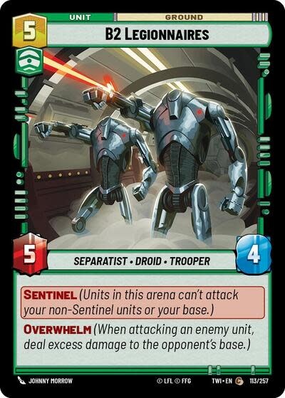 B2 Legionnaires - 113/257 (Normal, Common)