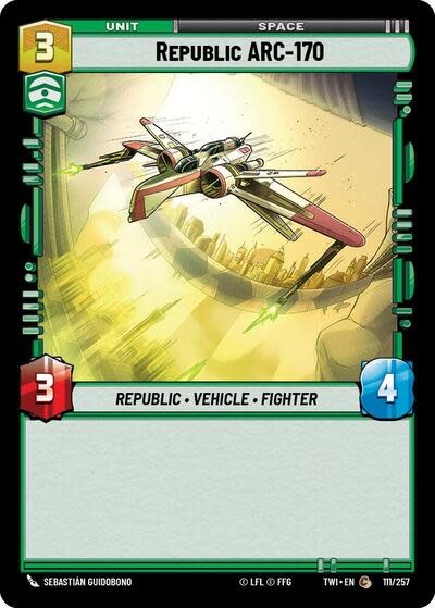 Republic ARC-170 - 111/257 (Normal, Common)
