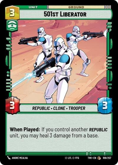 501st Liberator - 109/257 (Normal, Common)