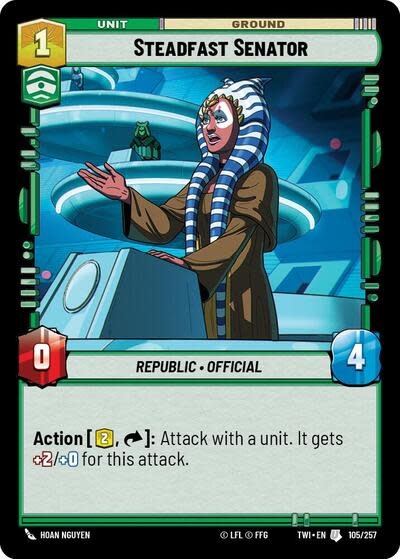 Steadfast Senator - 105/257 (Normal, Uncommon)