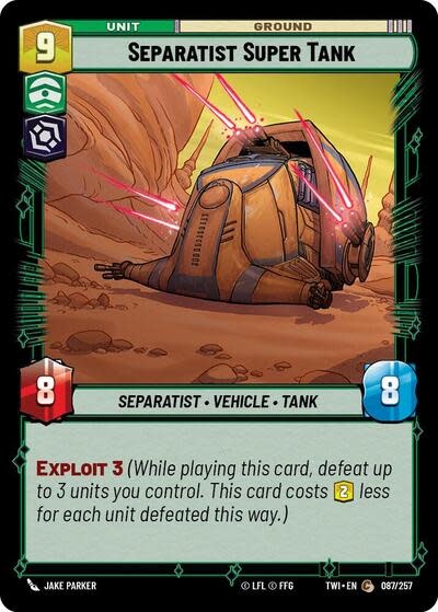 Separatist Super Tank - 087/257 (Normal, Common)